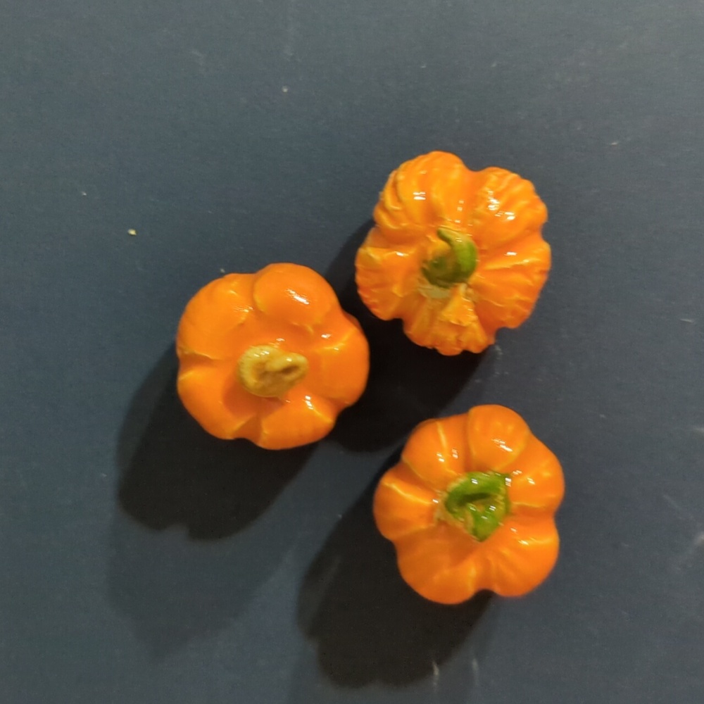 Handmade ceramic mini pumpkins